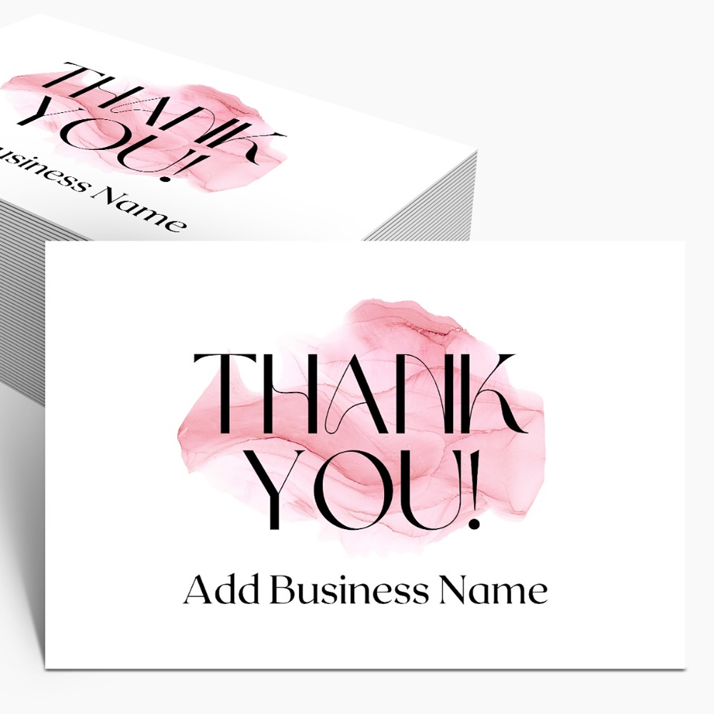 Thank You Cards with Personalization